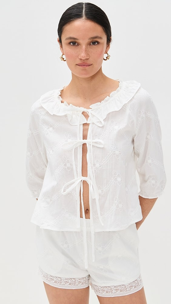 Bailey Rose Embroidered Top | Shopbop | Shopbop