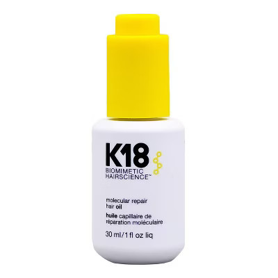 K18 Molecular Repair Hair Oil Weightless Oil for Stronger Healthier Hair (1 oz) K18PEPTIDE For All Hair Types K 18 | Target