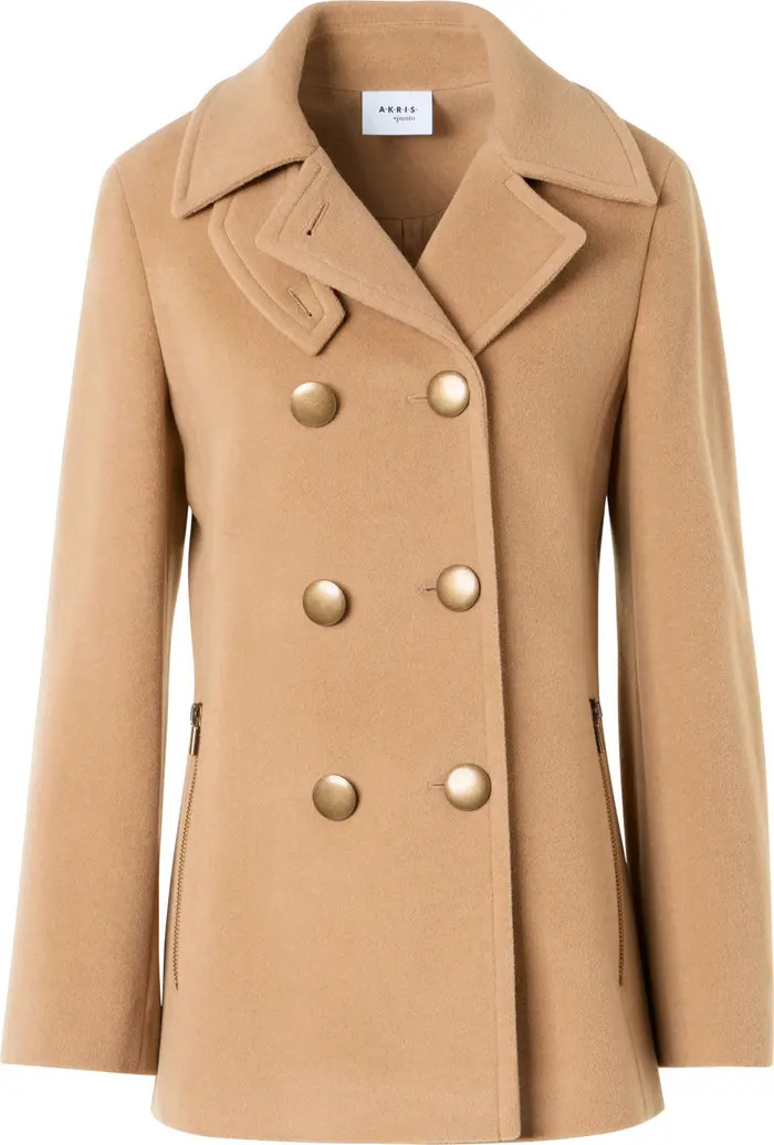 Wool Blend Peacoat | Nordstrom
