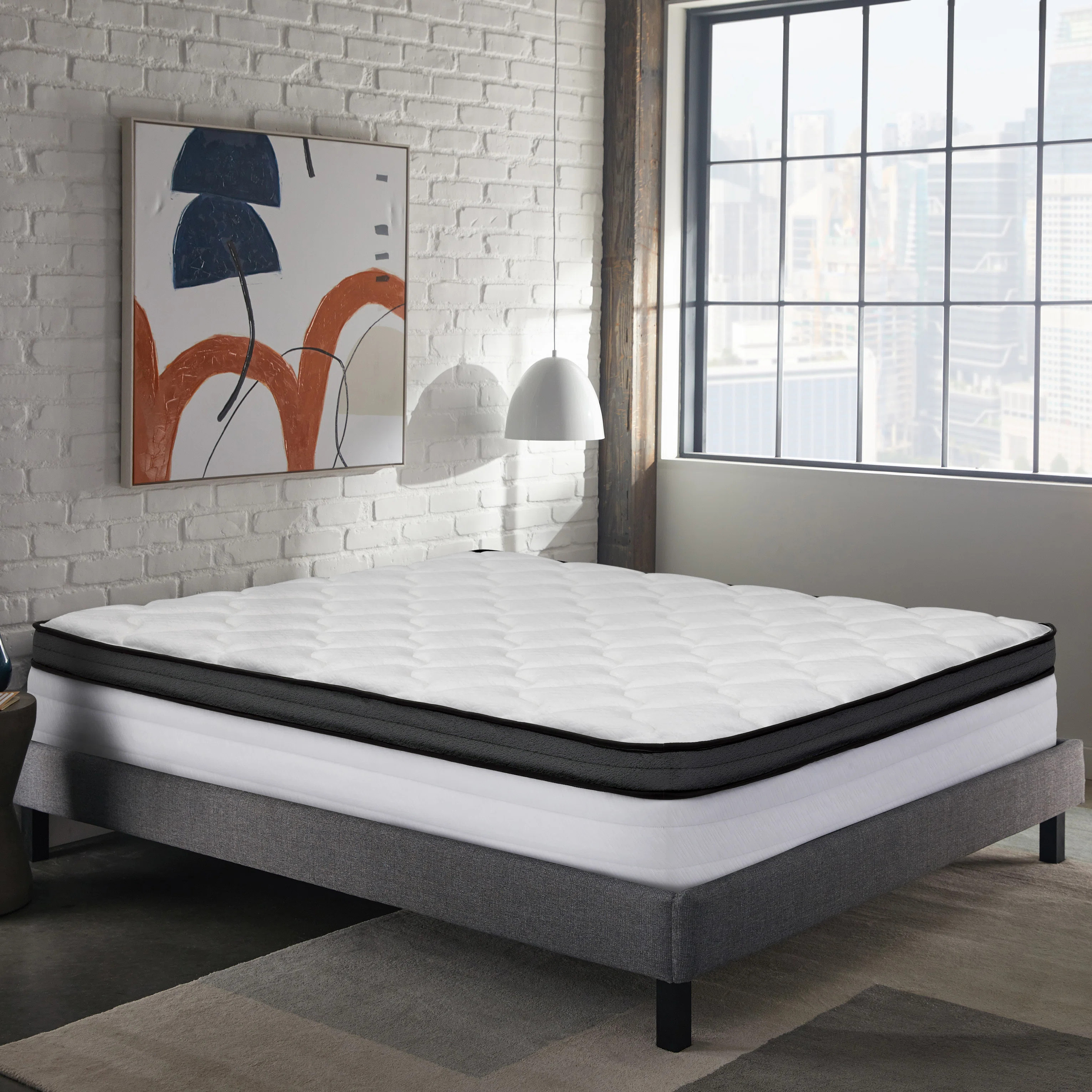 Wayfair Sleep 14" Plush Cooling Gel Hybrid Mattress | Wayfair North America