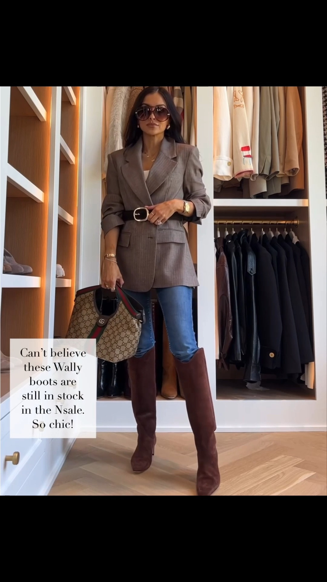 Nsale in stocks! Grab these fall pieces on sale before prices go back up! Nordstrom Anniversary sale finds. 
Staud wally suede boots 
Paige denim - wearing a 24

#LTKSeasonal #LTKmomlife #LTKSaleAlert
