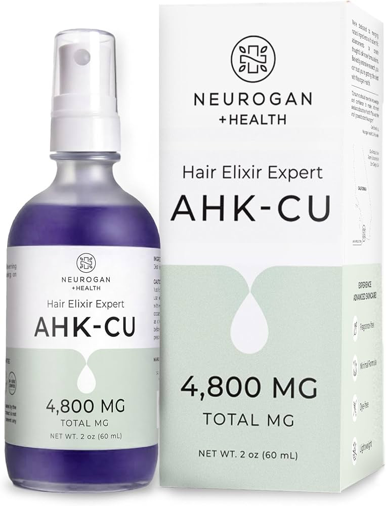 Neurogan AHK-Cu Hair Elixir Expert - Lightweight Copper Peptide Serum Spray for Hair & Scalp Care... | Amazon (US)