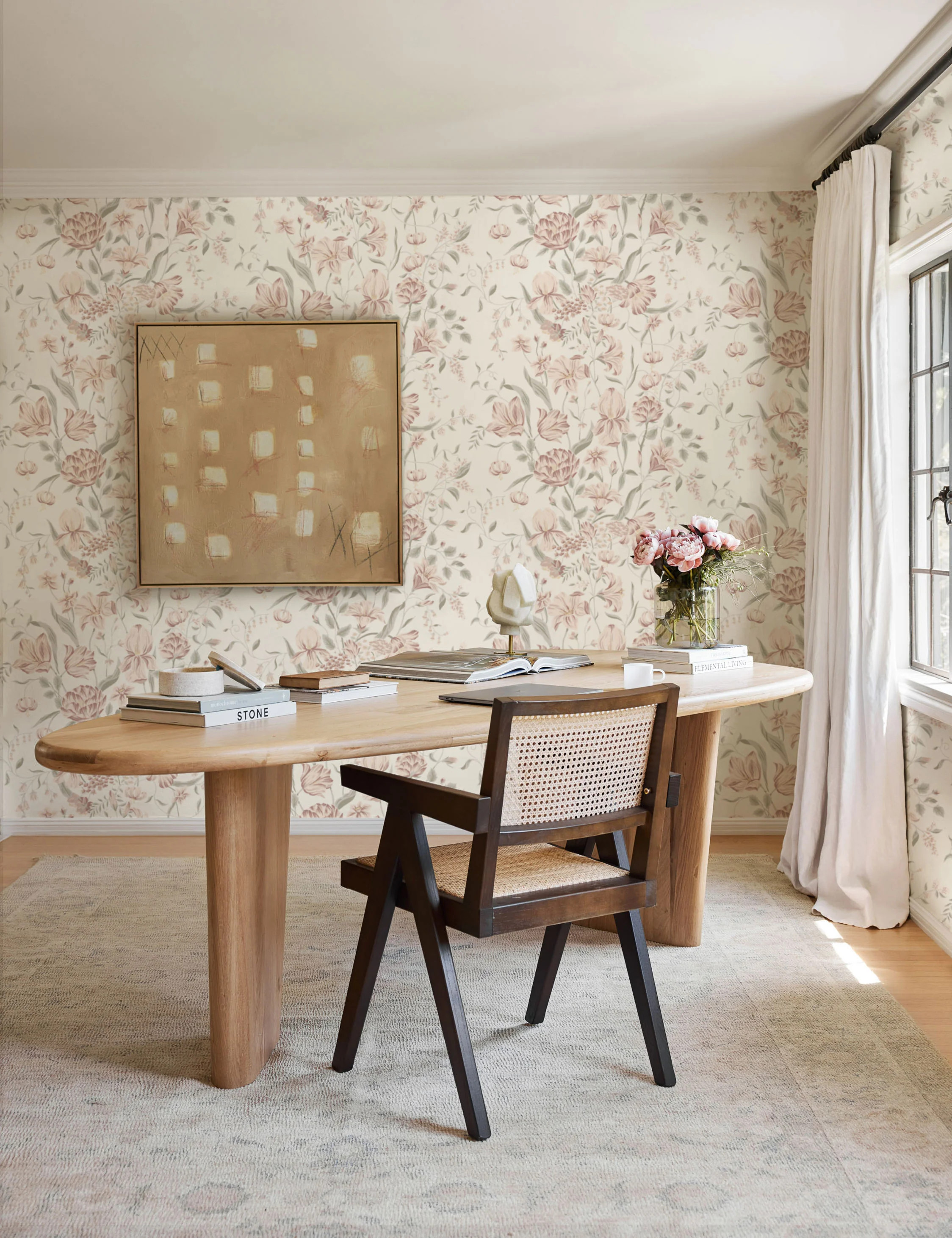 Scalamandre Karins Buckett Wallpaper | Lulu and Georgia 