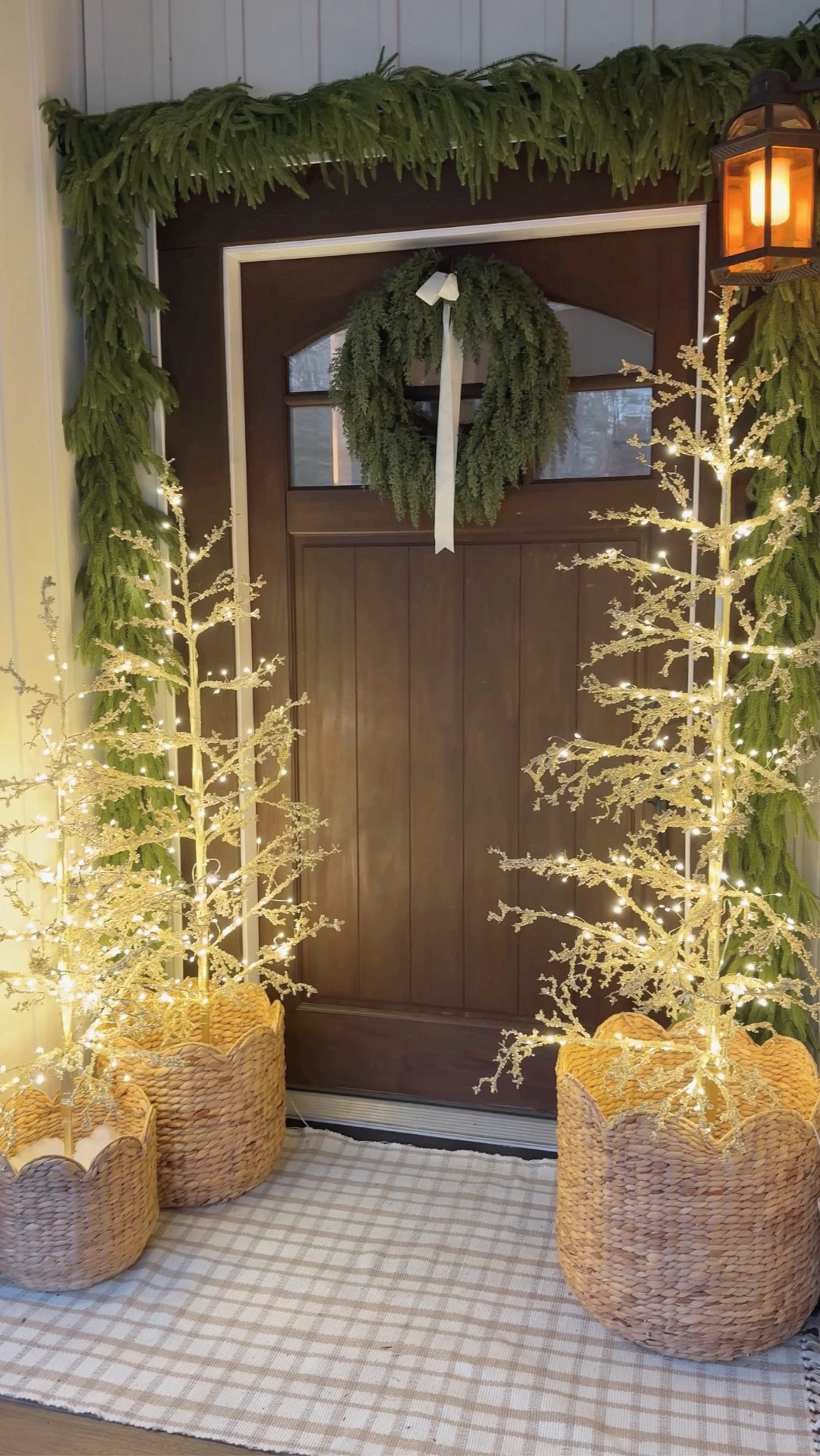 So in love with these scalloped baskets and twinkling trees. ✨ 

#LTKSeasonal #LTKFindsUnder100 #LTKHoliday