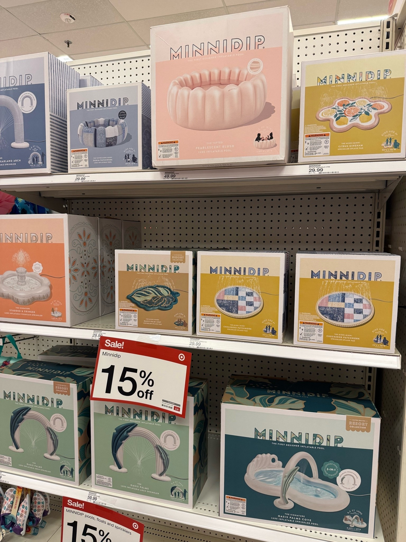 Mini dip at target is 15% off!! My kiddos love the splash pad for summer 😍

#LTKSeasonal