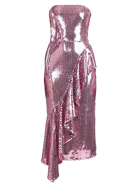 Beckham Sequined Midi-Dress | Saks Fifth Avenue