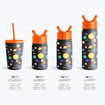 Simple Modern Kids Water Bottle with Straw Lid | Insulated Stainless Steel Reusable Tumbler for T... | Amazon (US)