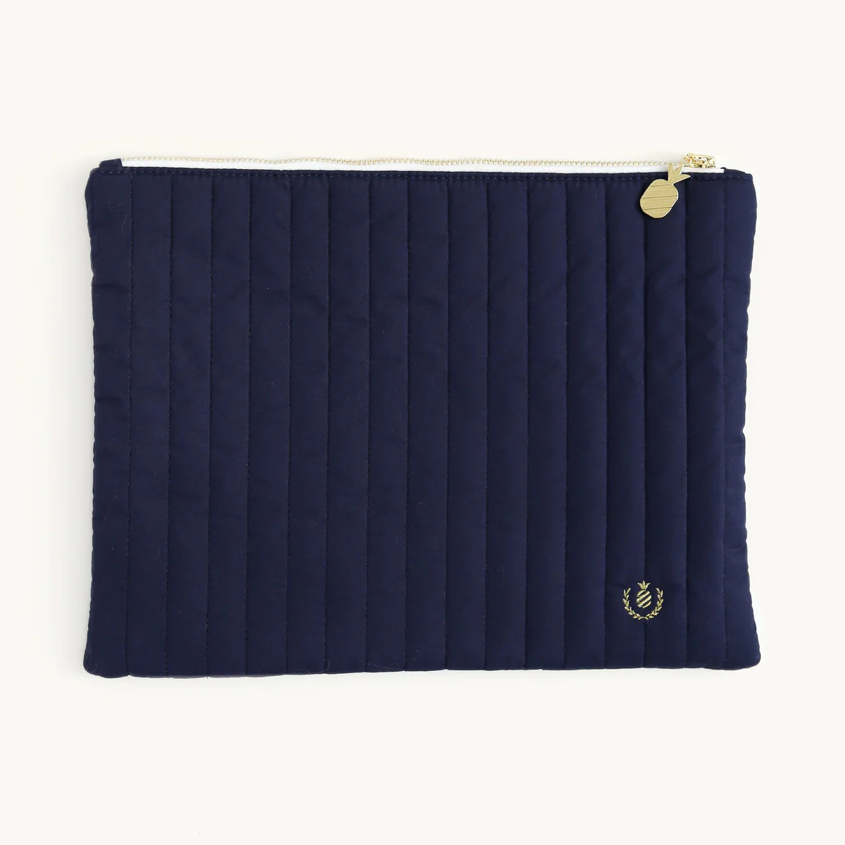 Quilted Pouch - Navy | Simplified by Emily Ley