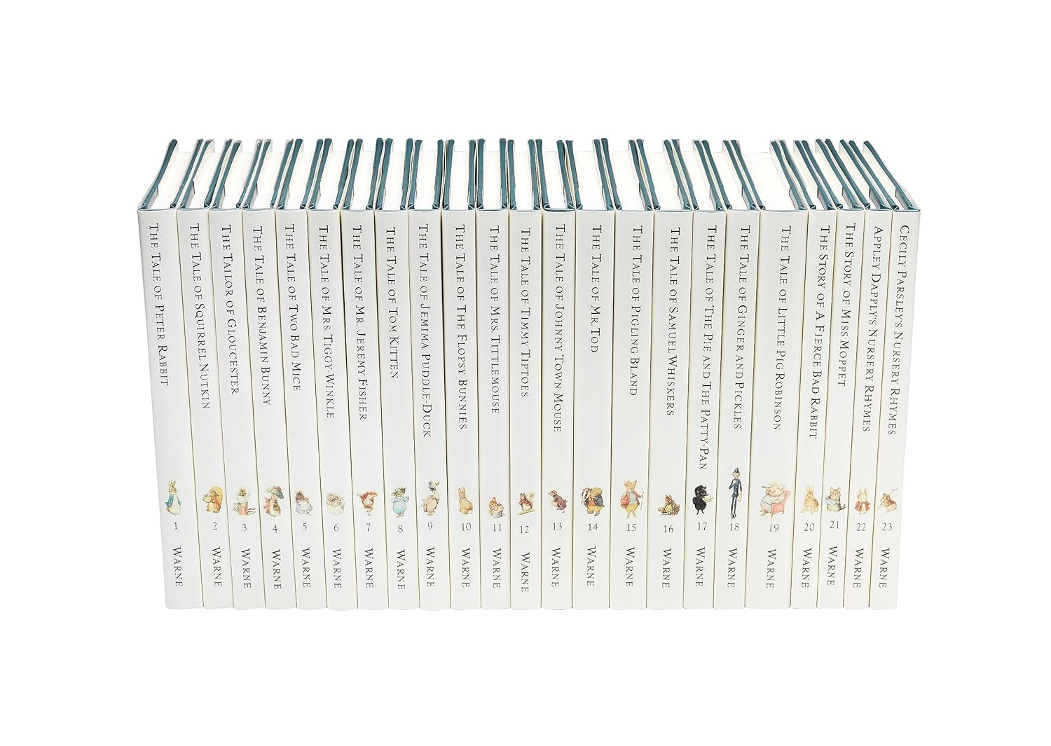 The World of Peter Rabbit 23 Vol Box Set White Jacket: The Complete Collection Of Original Tales ... | Amazon (US)