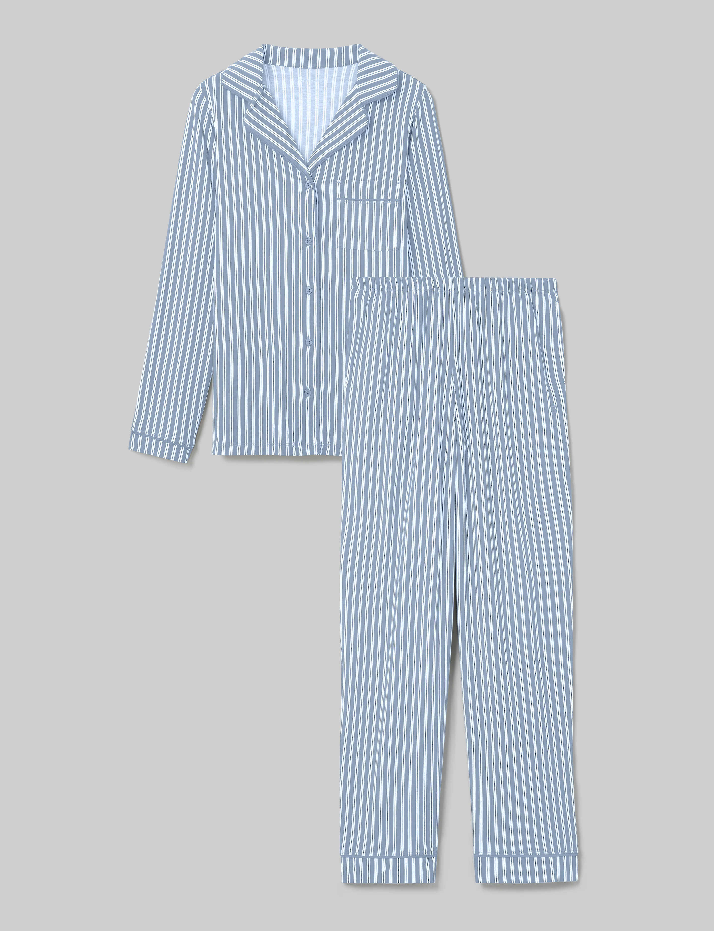 Women's Downtime Long Sleeve Pajama Top & Pant Set | Tommy John