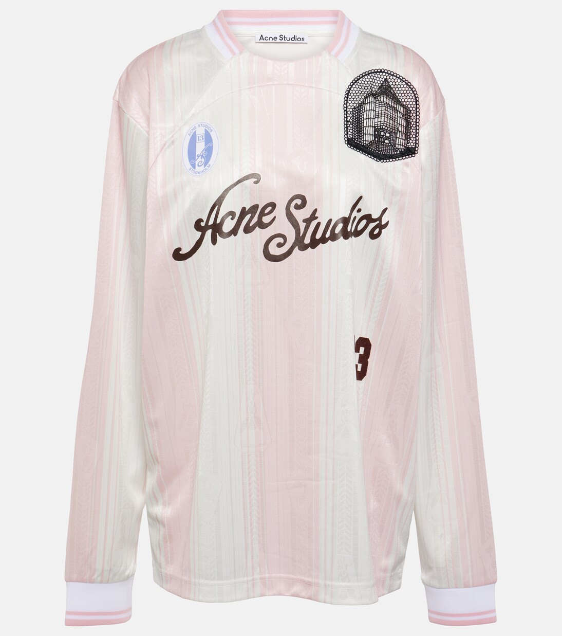 Logo satin top | Mytheresa (UK)