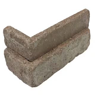 Old Mill Brick Rushmore Thin Brick Singles - Corners (Box of 25) - 7.625 in x 2.25 in (5.5 linear... | The Home Depot