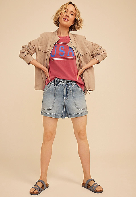 Americana Varsity USA Classic Fit Graphic Tee | Maurices