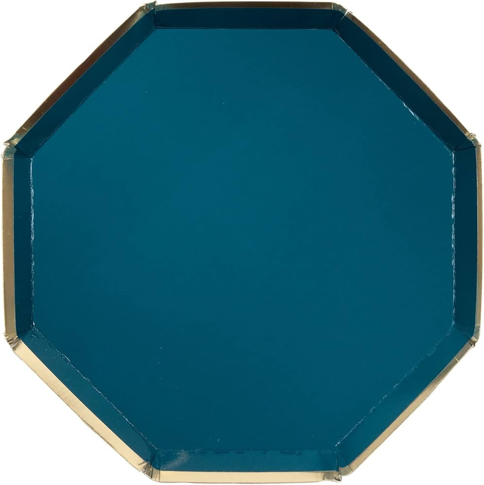 Meri Meri Dark Teal Side Plates | Amazon (US)