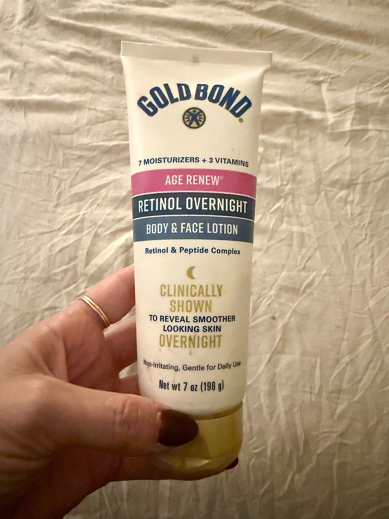 Every night! Great budget friendly retinol lotion. I’ve been using this for a few months and can see a difference in my skin texture, especially above my knees.

#LTKselfcare #LTKOver40 #LTKBeauty