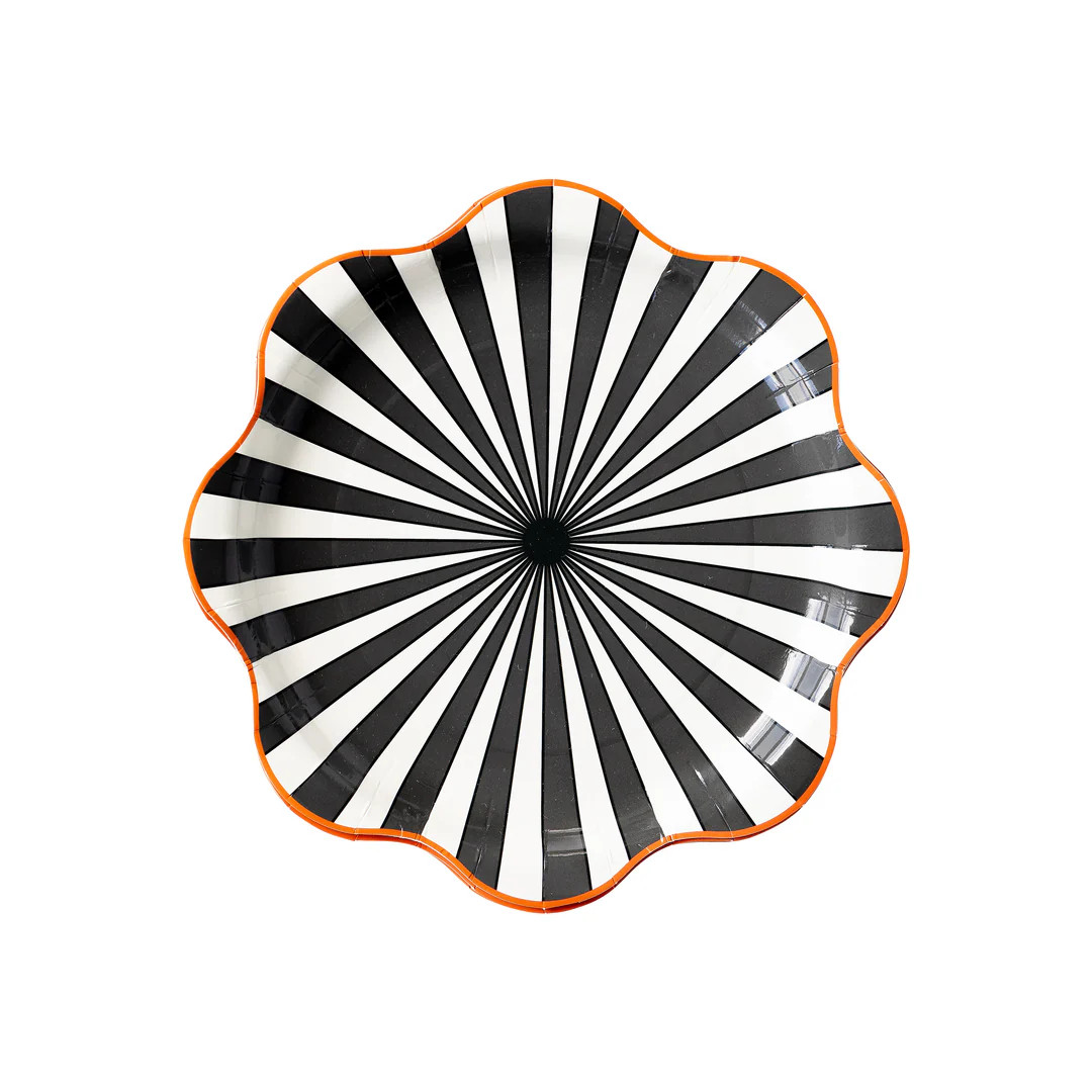 Starburst Wave Paper Plate | My Mind's Eye