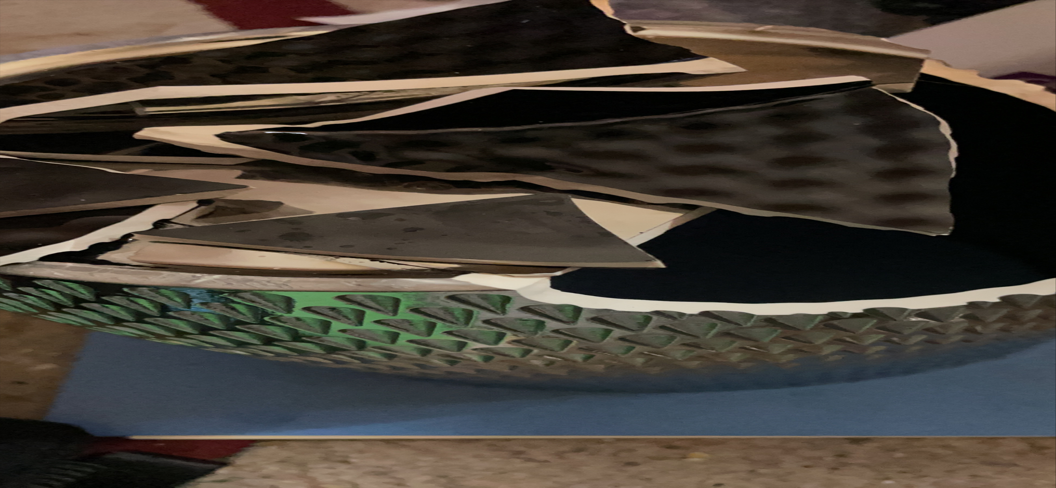 Modern Golden Small Trash Can Wastebasket, Garbage Container Bin for Bathrooms, Powder Rooms, Kit... | Amazon (US)