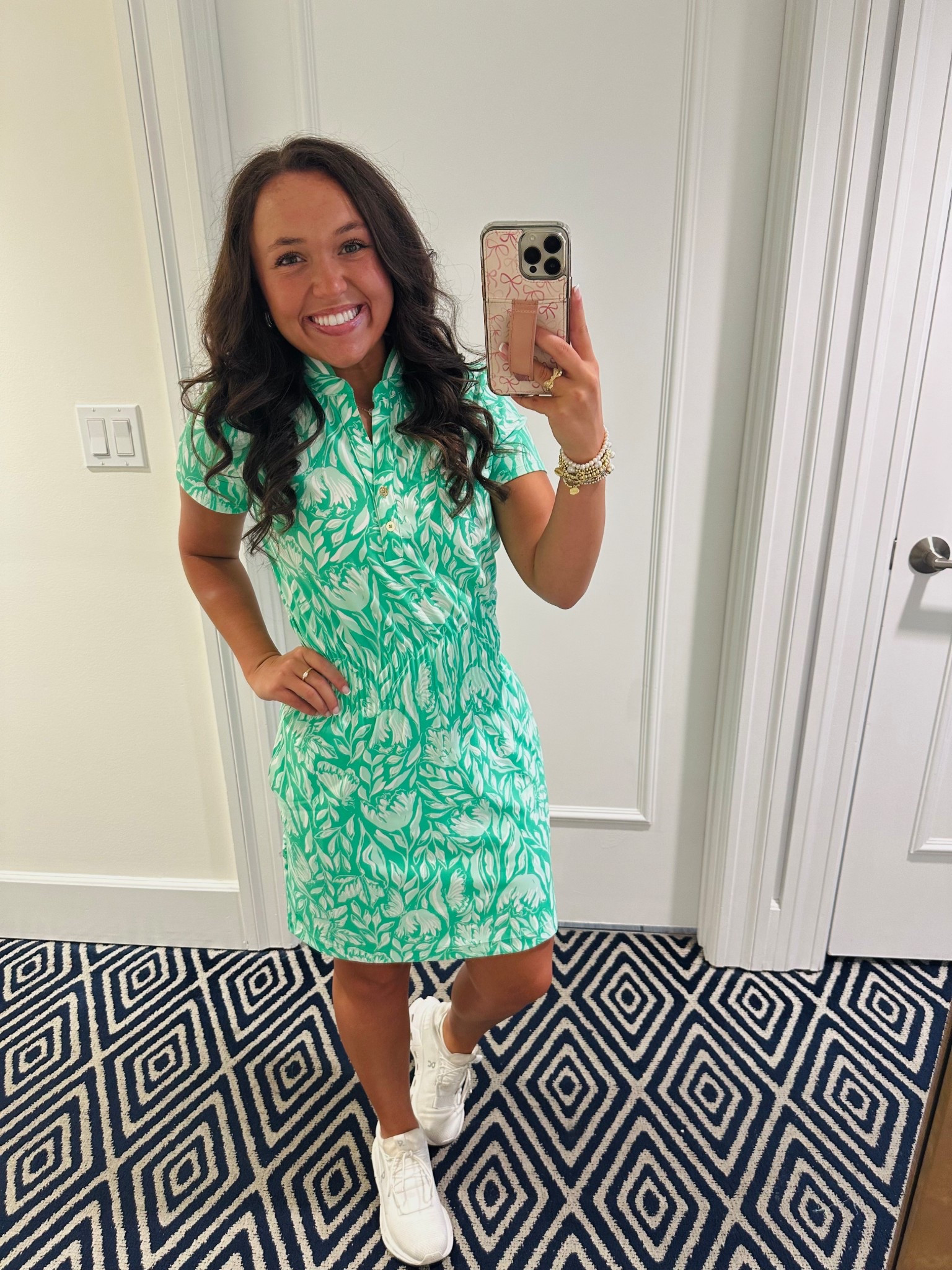 My new fav dress from Lilly Pulitzer!! These athletic dresses are SO good 👏💚