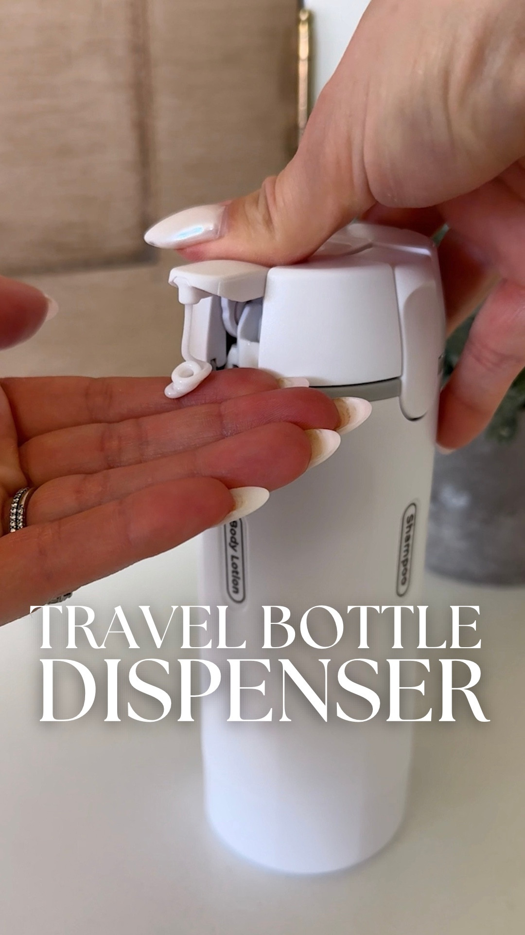 This compact dispenser comes with four leakproof bottles ✨ perfect for traveling! 

amazon find, amazon must have, amazon travel, travel hack, travel tip, travel essential, packing hack, packing tip, travel organizer, toiletry organizer, amazon favorite

#LTKSaleAlert #LTKTravel #LTKHome