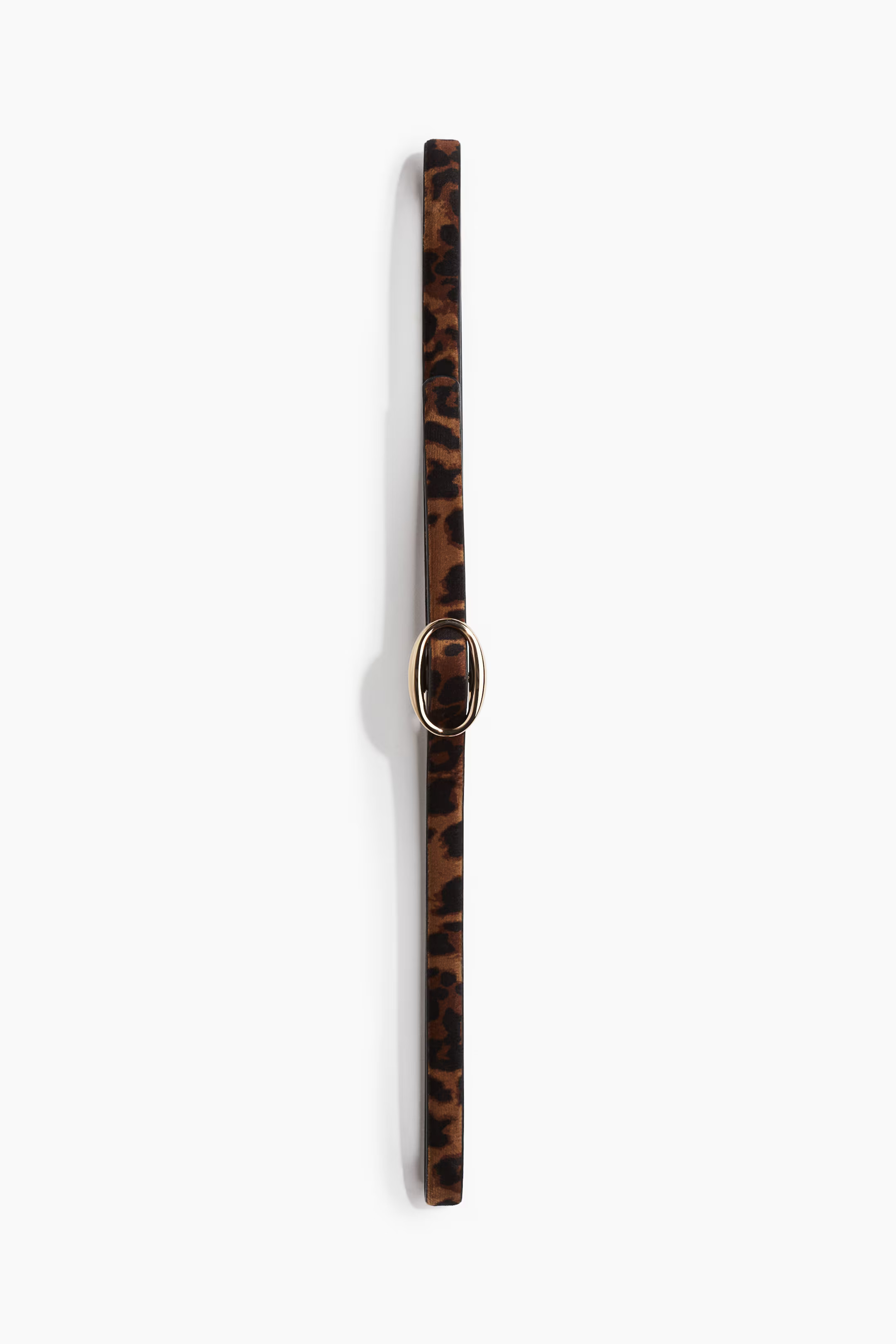 Narrow Belt - Beige/leopard print - Ladies | H&M CA | H&M (US + CA)