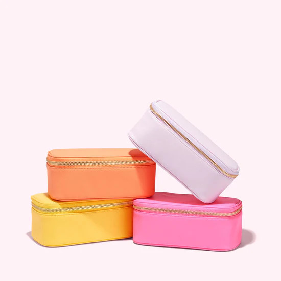 Textured Open Top Mirror Pouch | Stoney Clover Lane