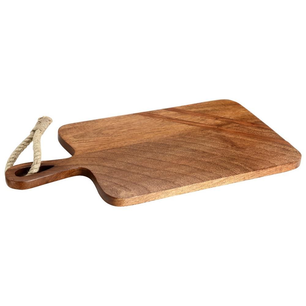 Mascot Hardware Paddle Shaped Wooden Cutting Board with Tied Rope | The Home Depot