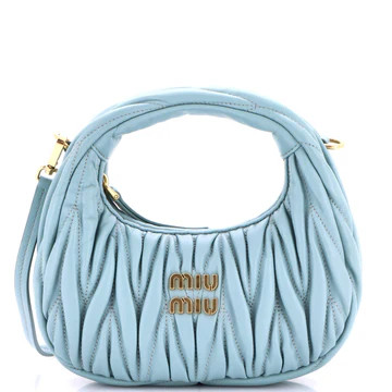 Wander Hobo Matelasse Leather Mini | Rebag