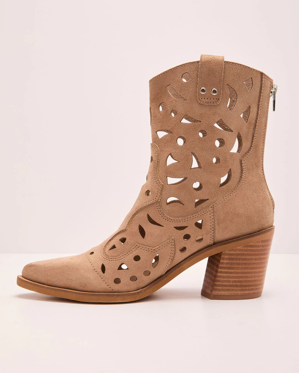Dusty Ember Laser Cut Western Booties | VICI