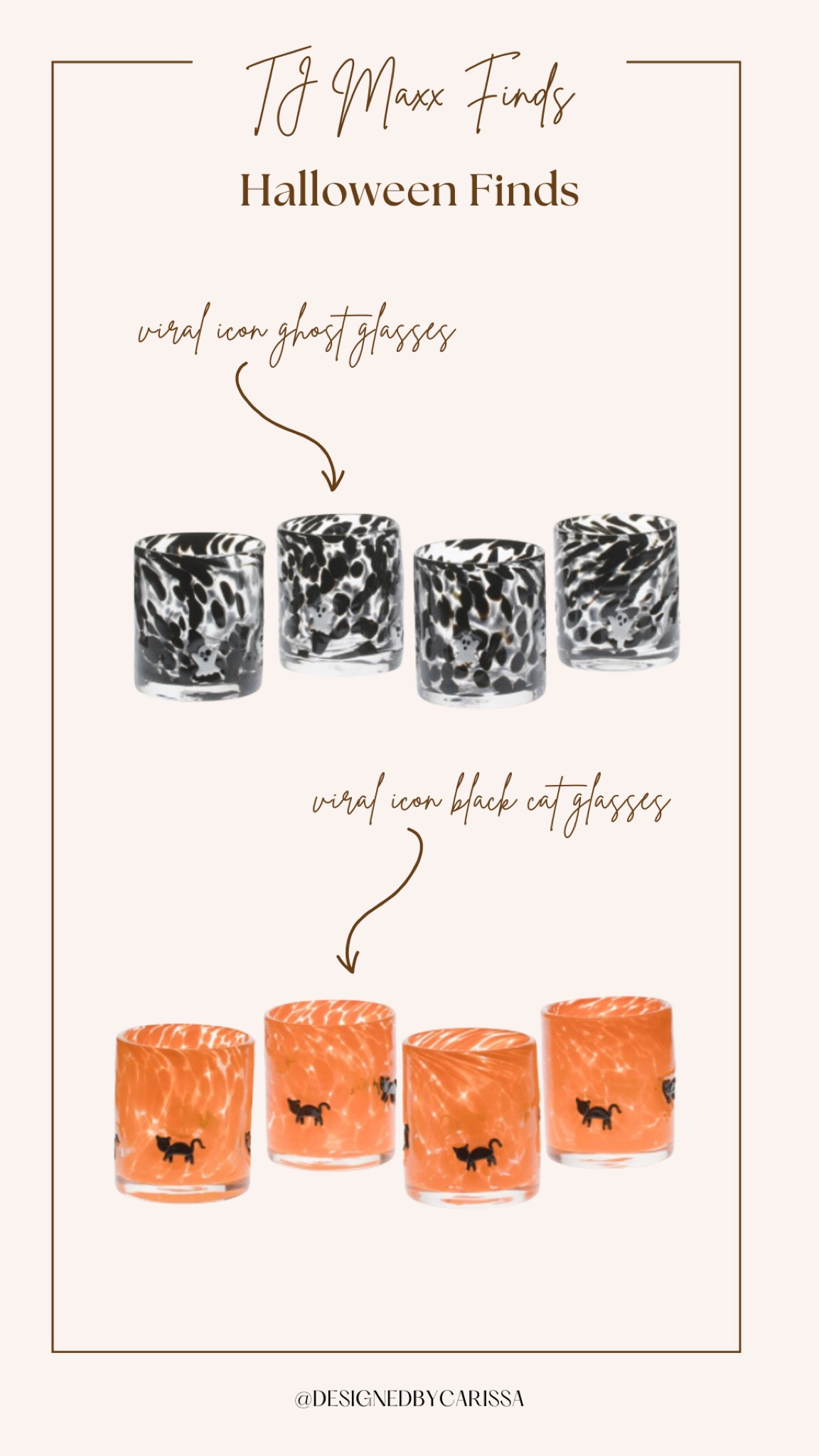 the viral Anthropologie icon juice glasses at Tj Maxx & Marshalls !!! snag yours now before they sell out 🫢👻

#LTKFallSale #LTKHome #LTKSeasonal