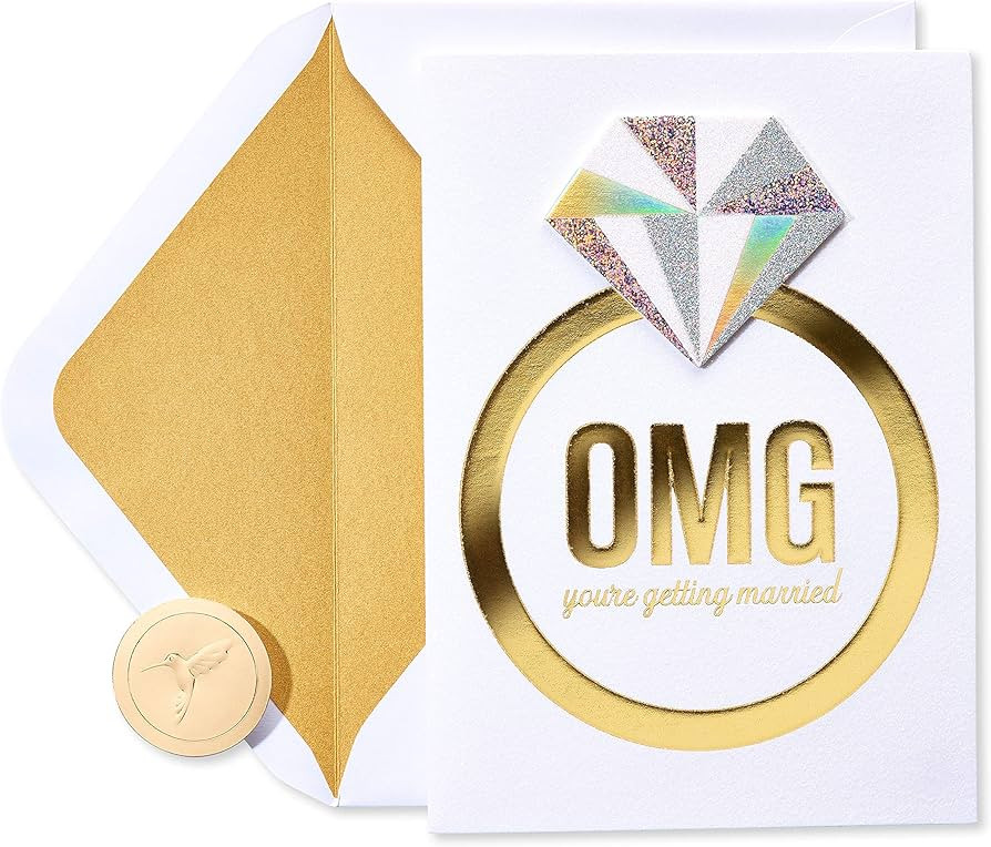Papyrus Engagement Card (Epic Party) | Amazon (US)