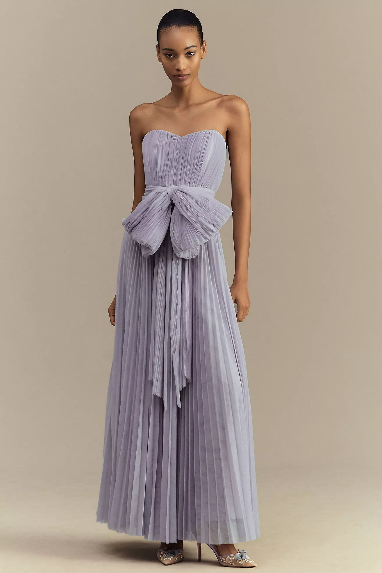 Hutch Cataline Sweetheart Strapless Maxi Dress | Anthropologie (US)