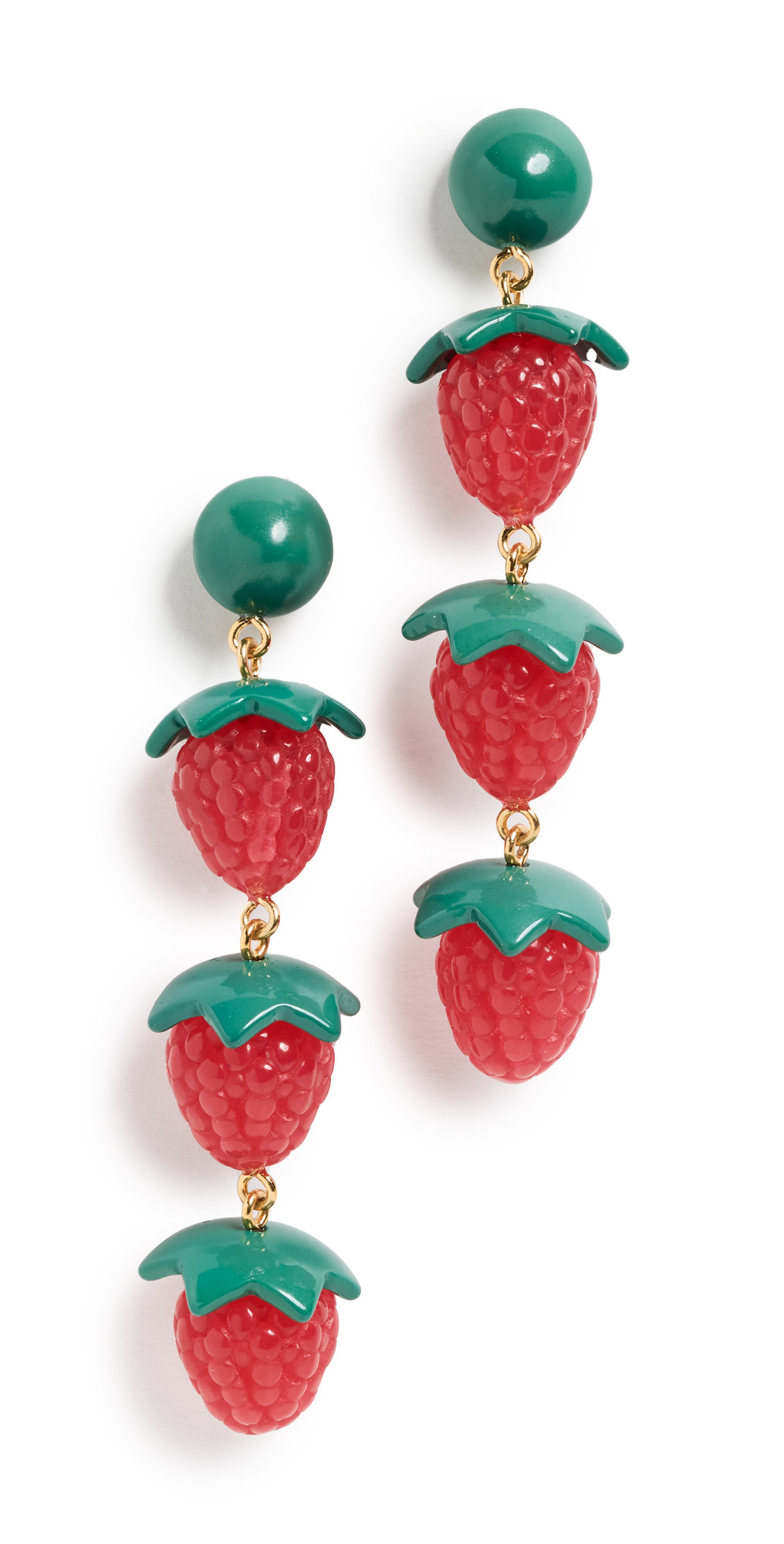 Raspberry Drop Earrings | Shopbop