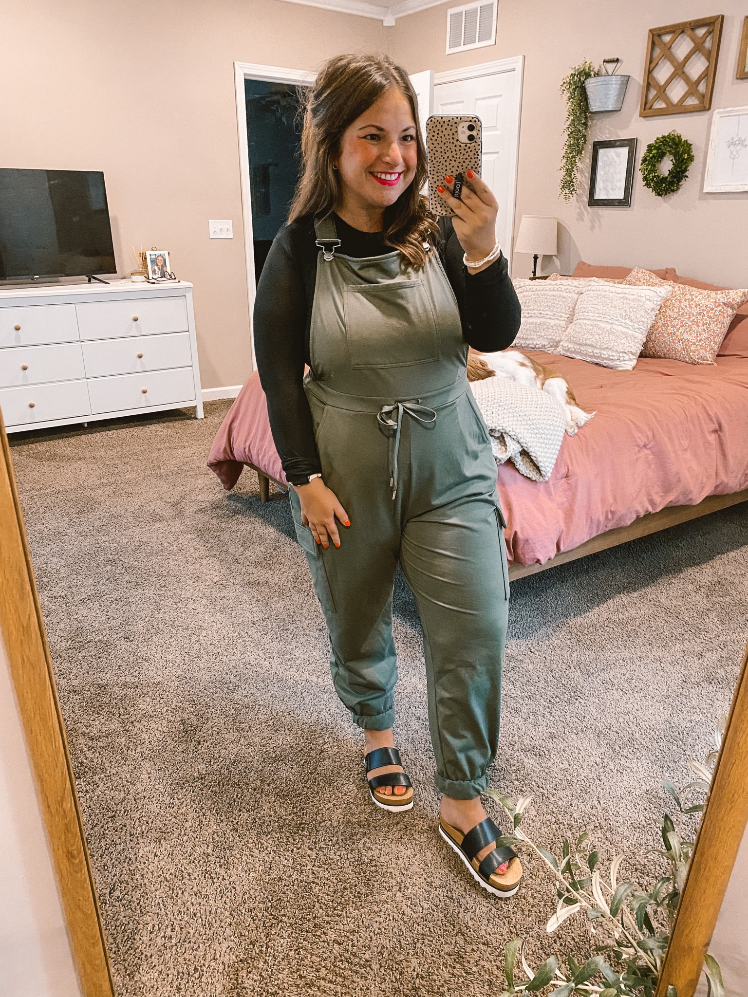 Overalls are my fav bc they are cute, casual, & easy to style. This effortlessly comfy look includes pieces from Amazon & Walmart.

sandals: fit true to size // wearing a 5
long sleeve: fits true to size // wearing a medium
overalls: fit small // wearing an XL (fit like a large)

Amazon, Walmart

#LTKFindsUnder50 #LTKFindsUnder100 #LTKStyleTip