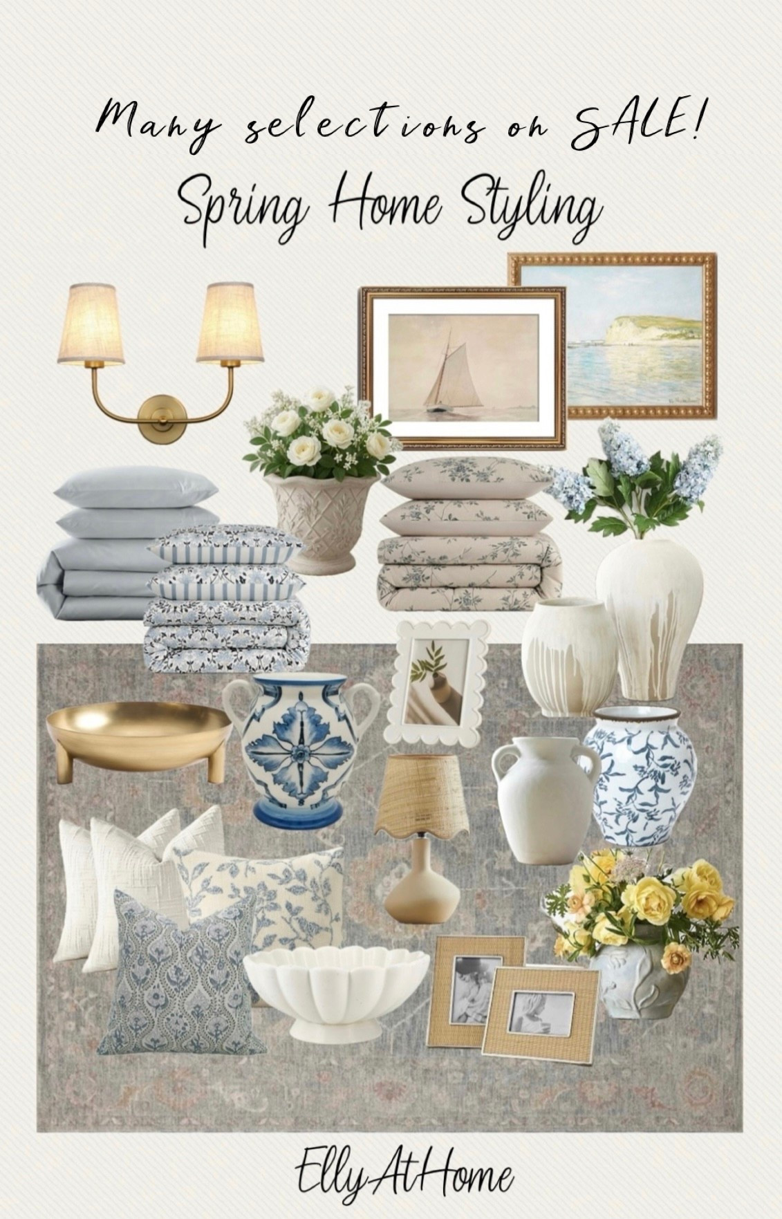 Fresh home spring styling! Pretty new bedding collections, vases, florals, wall art, and more home decor accessories. Some selections on sale! Free shipping. Wayfair, Target, Pottery Barn, Amazon home, Walmart 

#LTKHome #LTKdayinmylife #LTKSaleAlert