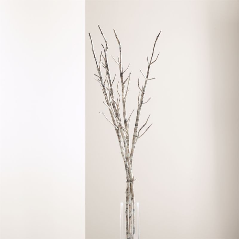 Artificial Paper Twig Branches, Set of 4 + Reviews | Crate and Barrel | Crate & Barrel