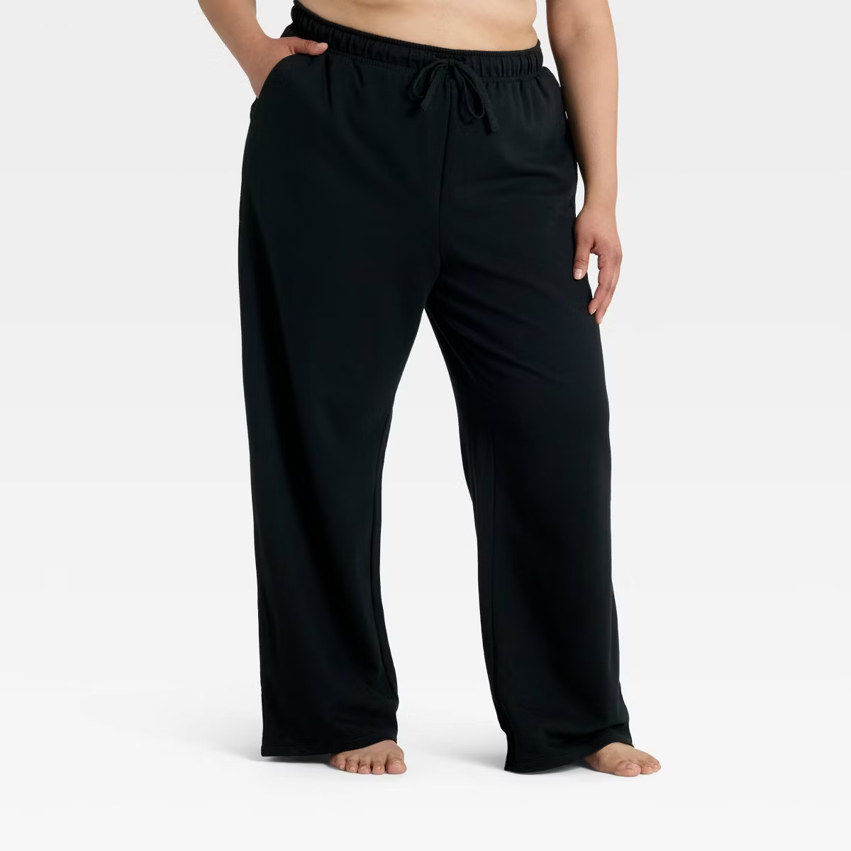 Women's Fleece Wide Leg Sweatpants - Auden™ | Target