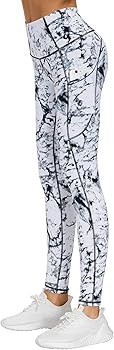 THE GYM PEOPLE Thick High Waist Yoga Pants with Pockets, Tummy Control Workout Running Yoga Leggi... | Amazon (US)