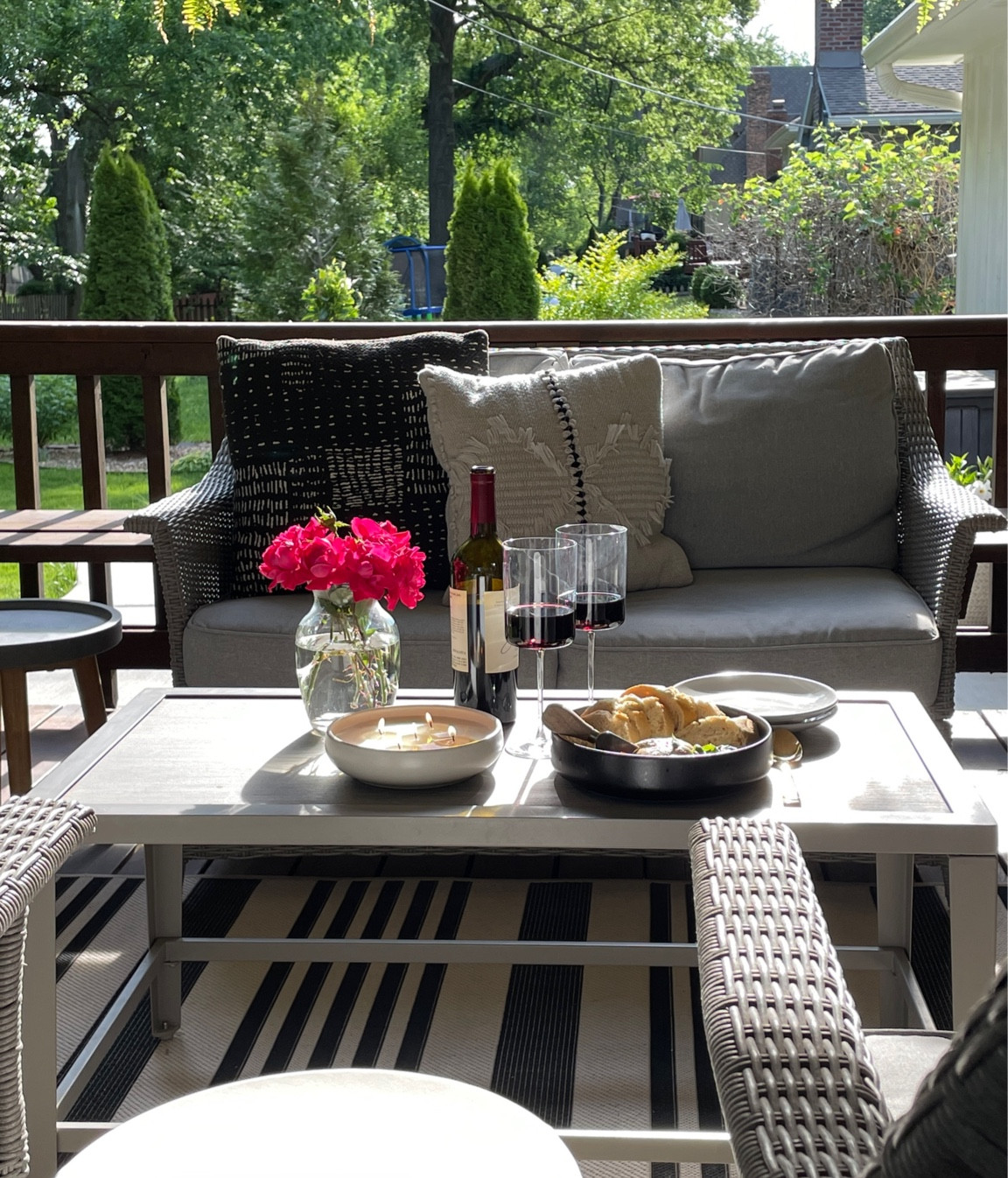 I surprised my hubby with an at home happy hour date!  Roses ✔️music✔️burrata ✔️vino✔️

#LTKhome #LTKunder100 #LTKstyletip
