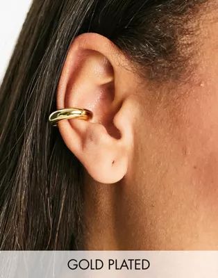 Luv AJ 14k gold plated amalfi ear cuff | ASOS (Global)