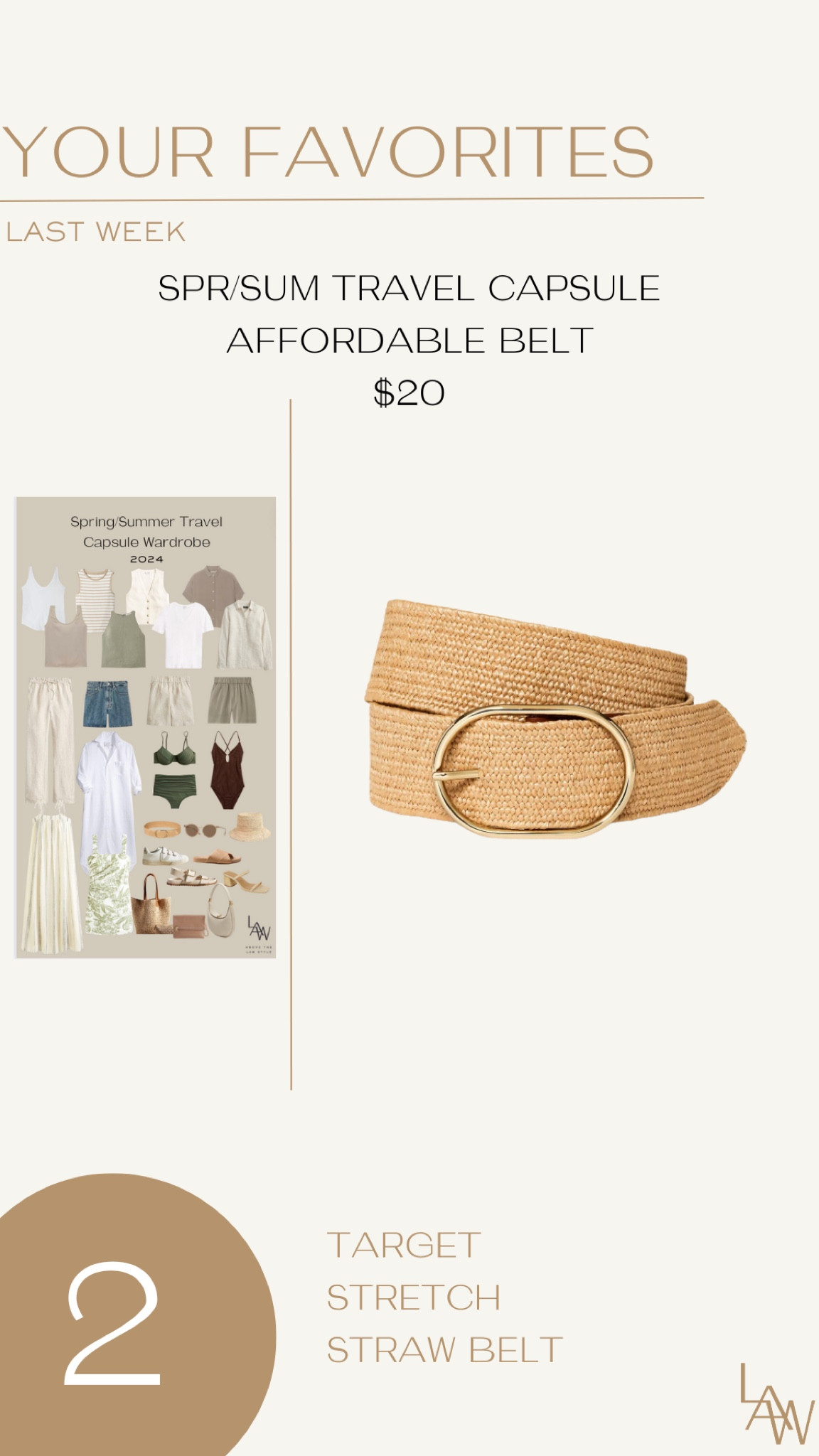 Best Seller: Target Straw Belt

#LTKstyletip #LTKfindsunder100 #LTKfindsunder50