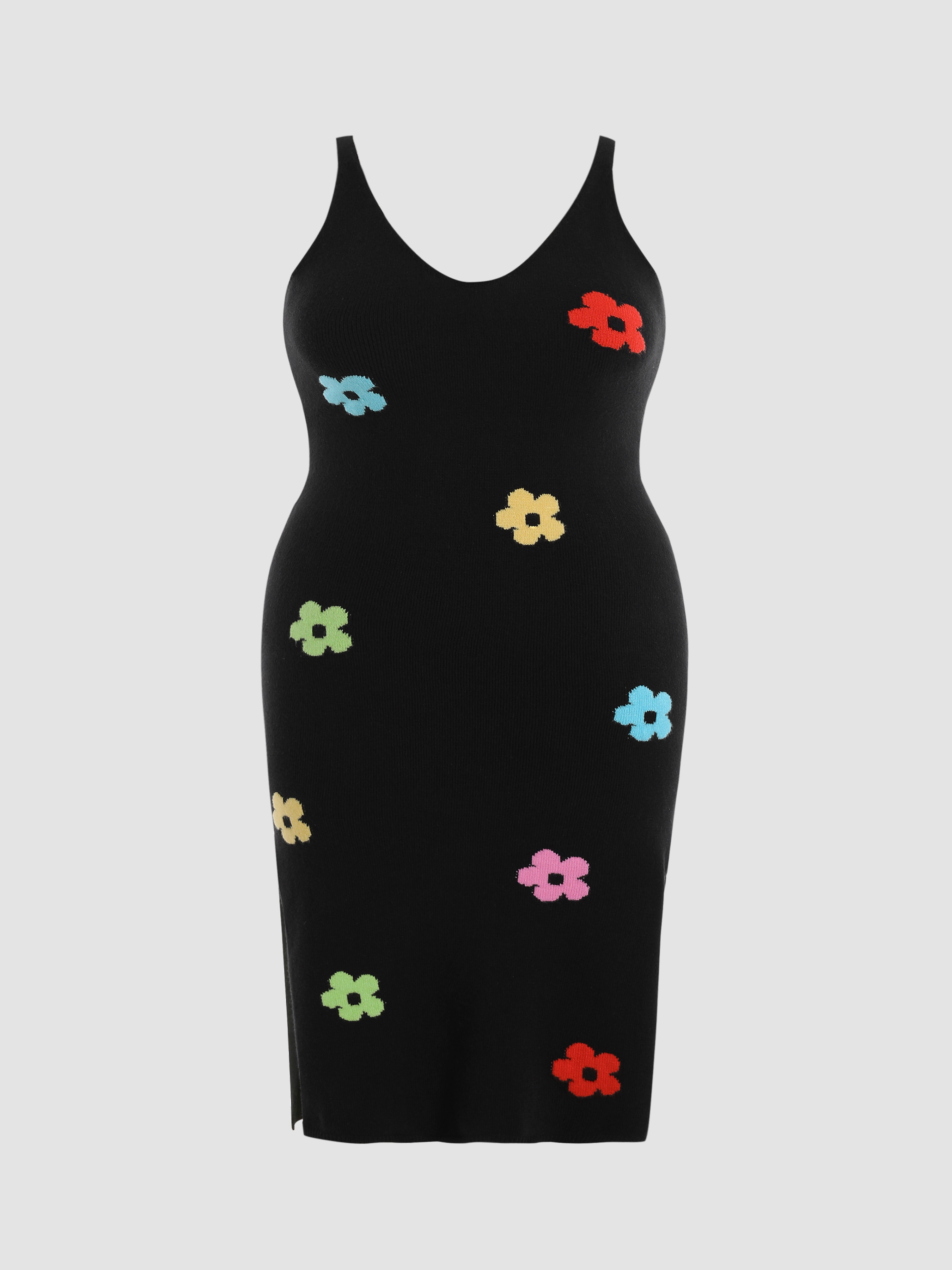 Curve & Plus Floral Midi Dress - Cider | Cider