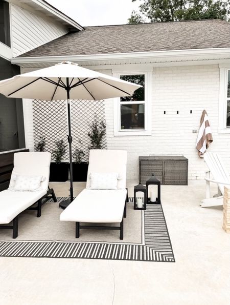 Pool patio furniture and decor! 
So ready for summer days by the pool🤩

#LTKSeasonal #LTKswim #LTKhome
