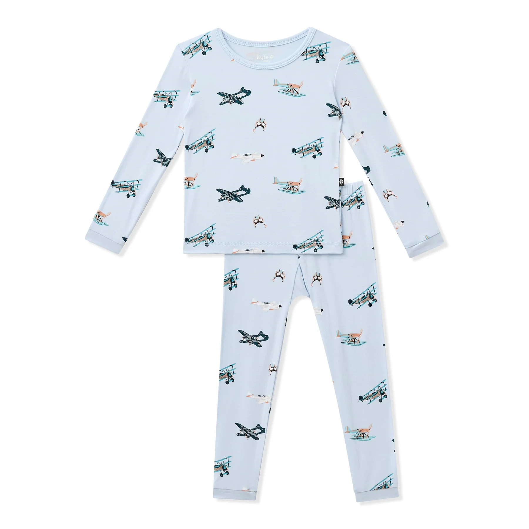 Long Sleeve Pajamas in Take Off | Kyte Baby