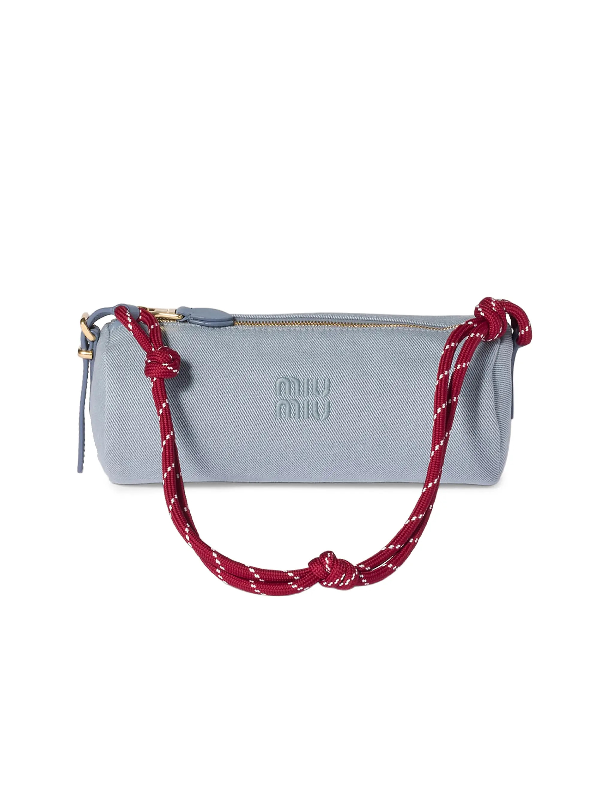 Miu Miu Gabardine Pouch | Saks Fifth Avenue | Saks Fifth Avenue