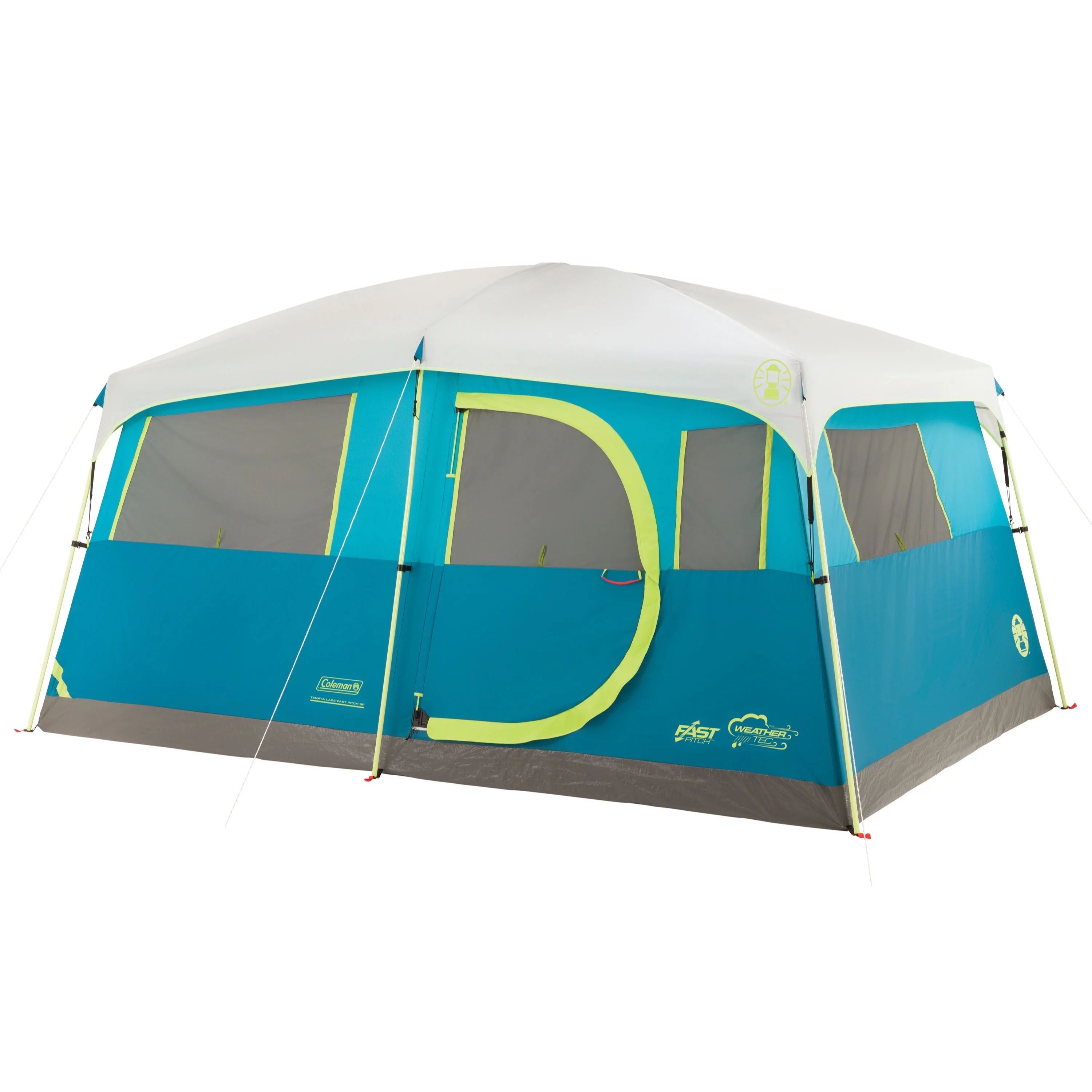 Coleman® 8-Person Tenaya Lake™ Fast Pitch™ Cabin Camping Tent with Closet, Light Blue | Walmart (US)