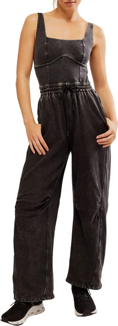 FP Movement by Free People FP Movement Inbound Stretch Cotton Jumpsuit | Nordstrom | Nordstrom
