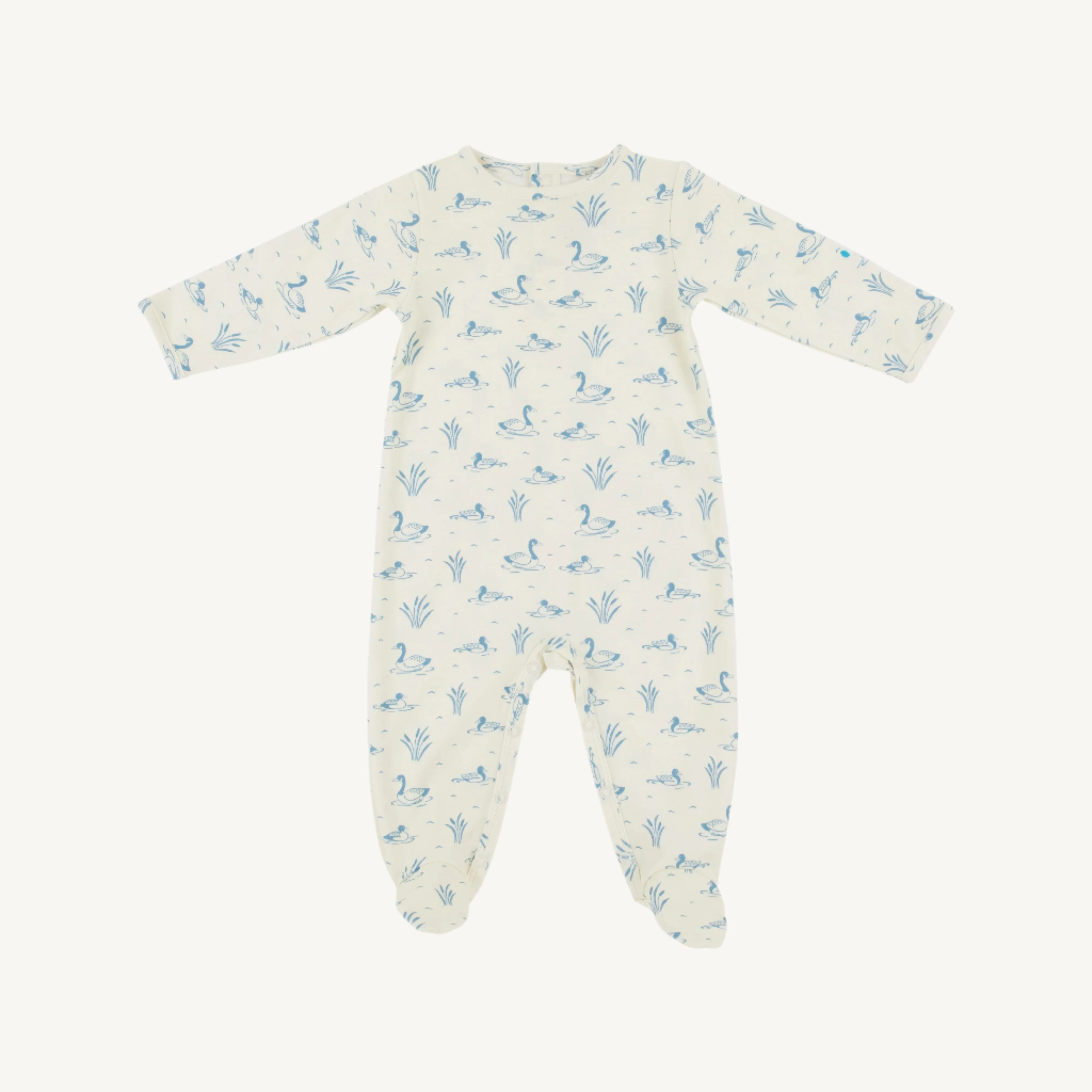 Rock Me Romper - Quack Quack Honk (Palmetto Pearl) | The Beaufort Bonnet Company