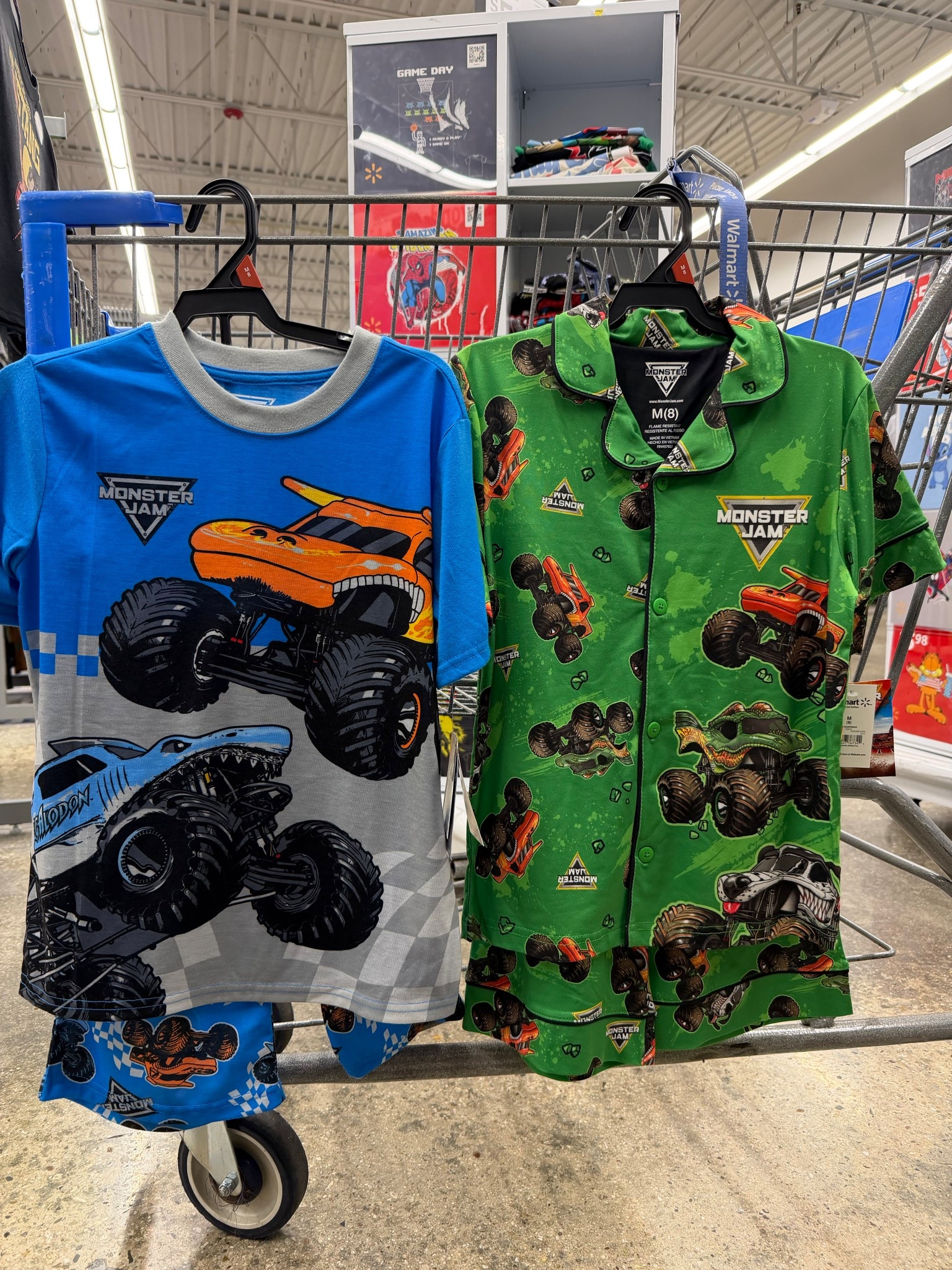 Two new monster jam pajamas options got the bigger boys! Which one are you grabbing? 