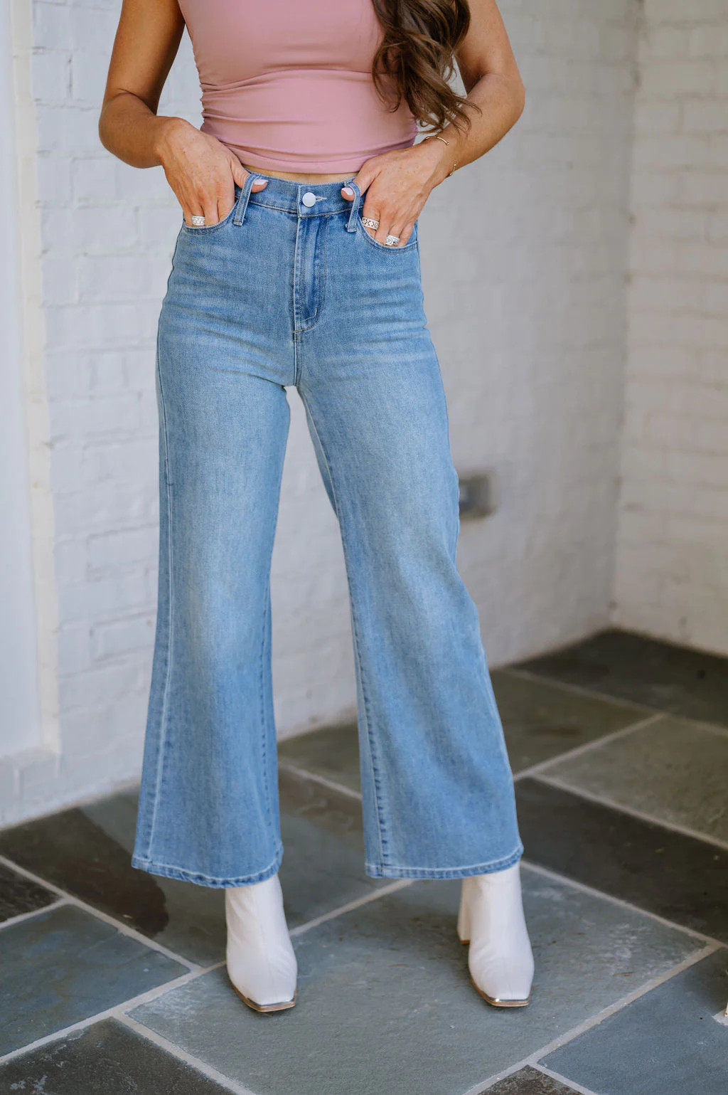 Daren Jeans-Medium Wash | These Three