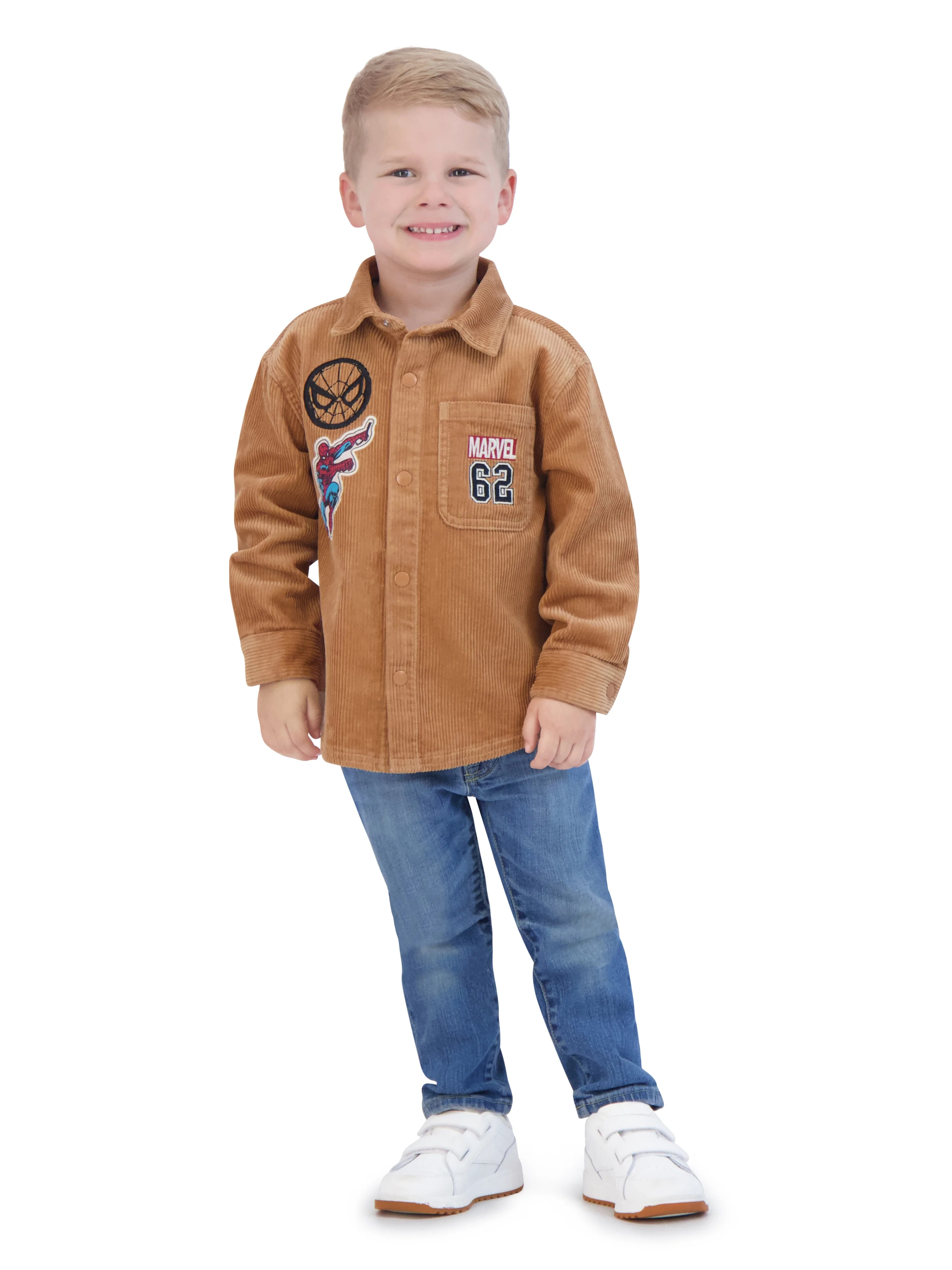 Spider-Man Toddler Boy Shacket, Sizes 12M-5T | Walmart (US)